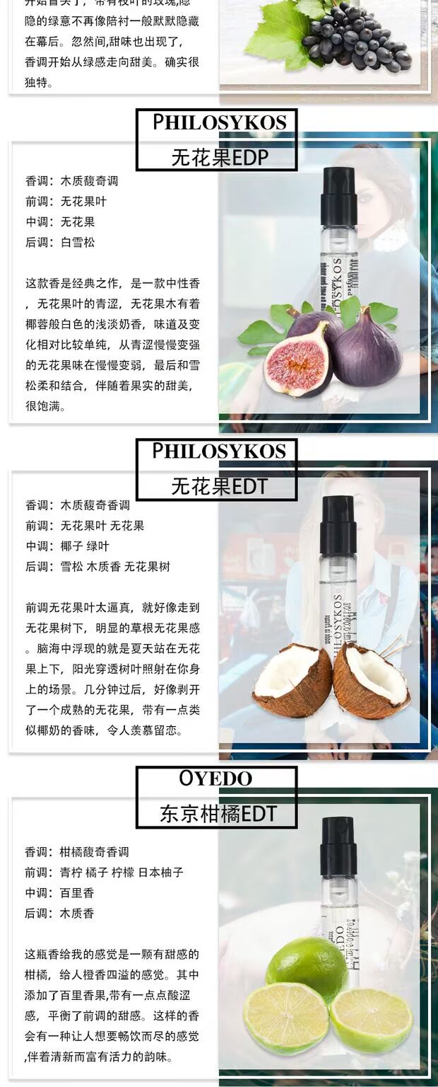 Diptyque Tiptiq Gỗ đàn hương Dusit Fig Sáng sớm Lily Tokyo Citrus Dưới nước hoa mẫu - Nước hoa nước hoa ysl