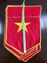 Small hanging flag of Vietnam produced by East Germany of the German Democratic Republic