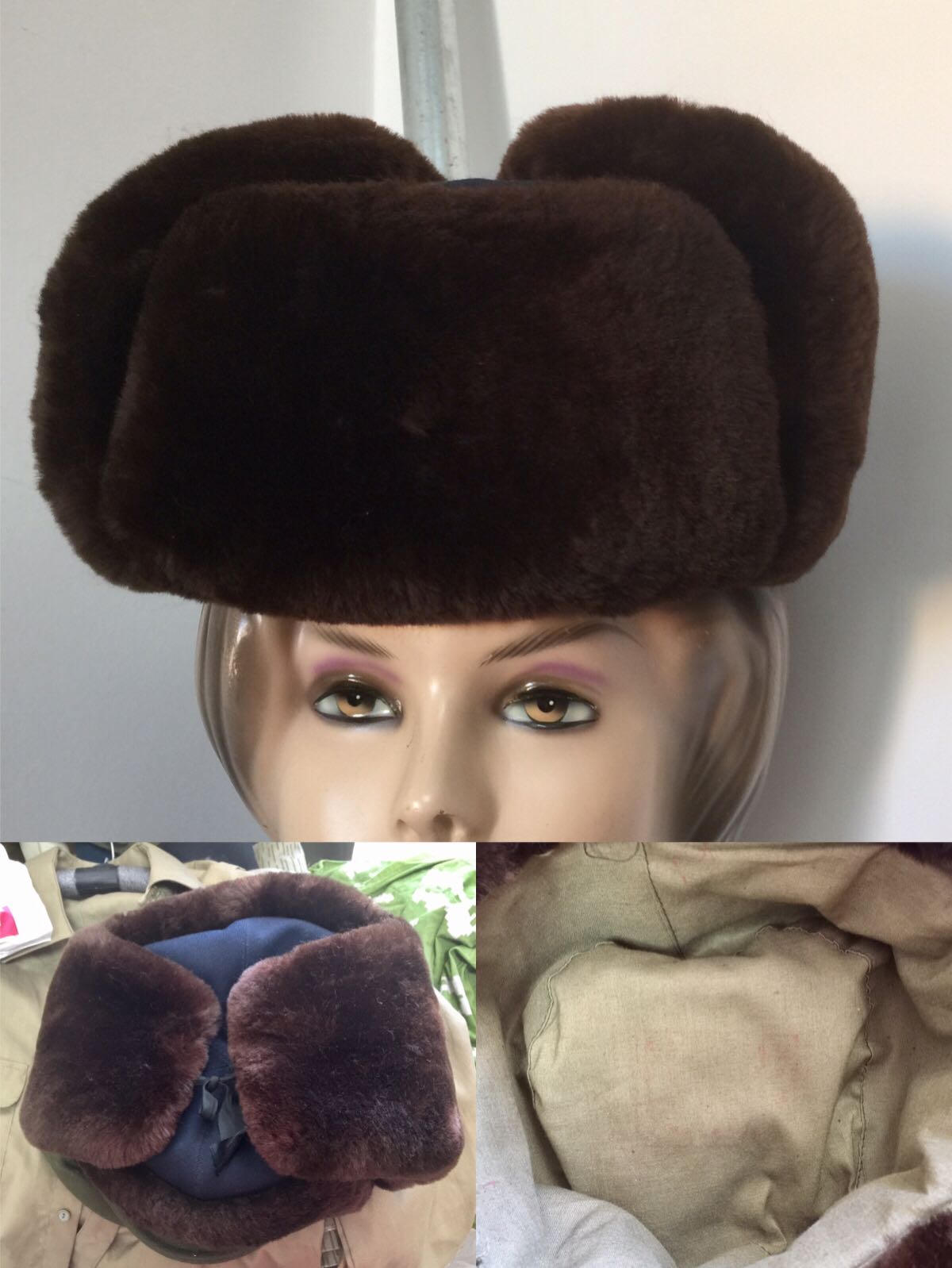 The old sheep cut down the hat in 90s.