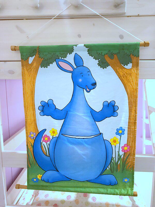 Clearance sale export to the UK rat cloth wall chart Indoor wall-mounted toy storage bag pocket can put a doll doll