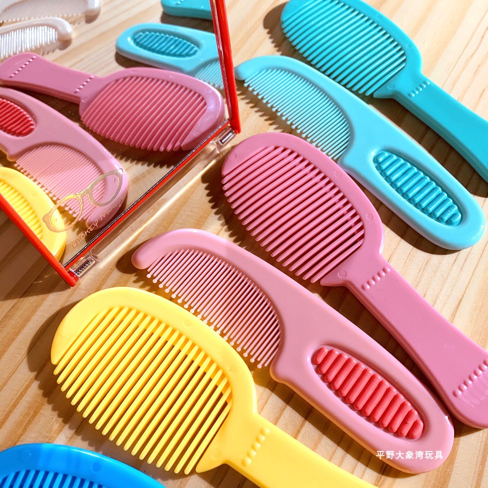 Baby Safety Comb Soft Bristle Brush Kids Comb Baby Shampoo Brush Remove Tire Scale Scalp Massage Does Not Hurt Skin Portable