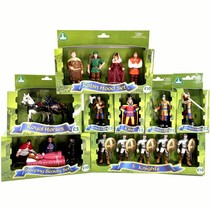Childrens Play House Story Doll Scene Game Doll Sleeping Beauty Robin Hood Knight Royal Horse Model Ornament