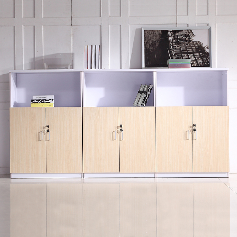 Office furniture filing cabinet wooden floor data cabinet filing cabinet with lock plate office bookcase storage cabinet