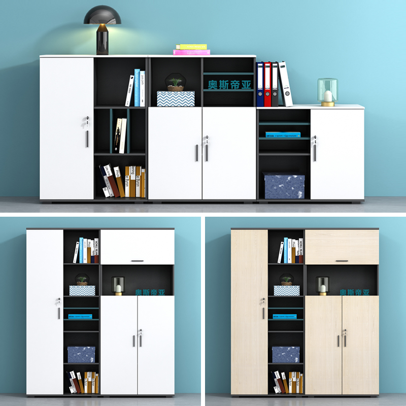File cabinet Wooden data cabinet Office bookcase Tea cabinet File cabinet Locker storage cabinet Small floor cabinet
