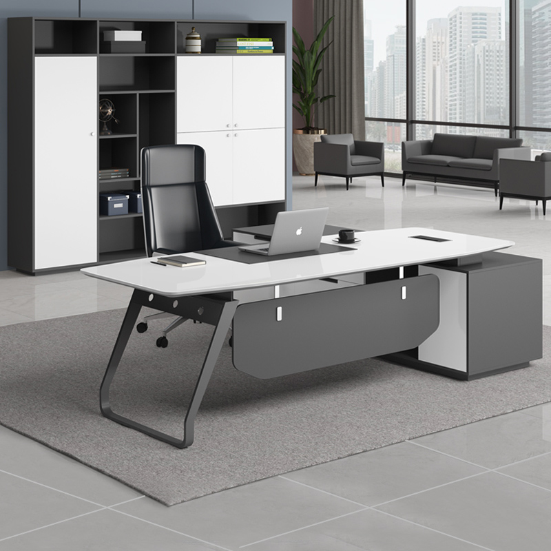 Simply modern boss desk president table of the table fashion manager tables and chairs combined office furniture