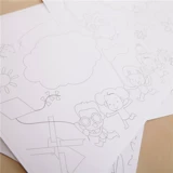 Раскраска для школьников, художественная художественная роспись для рисования для письма, граффити