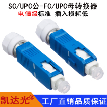 SC male-FC female adapter generous to round converter connector adapter coupler flange