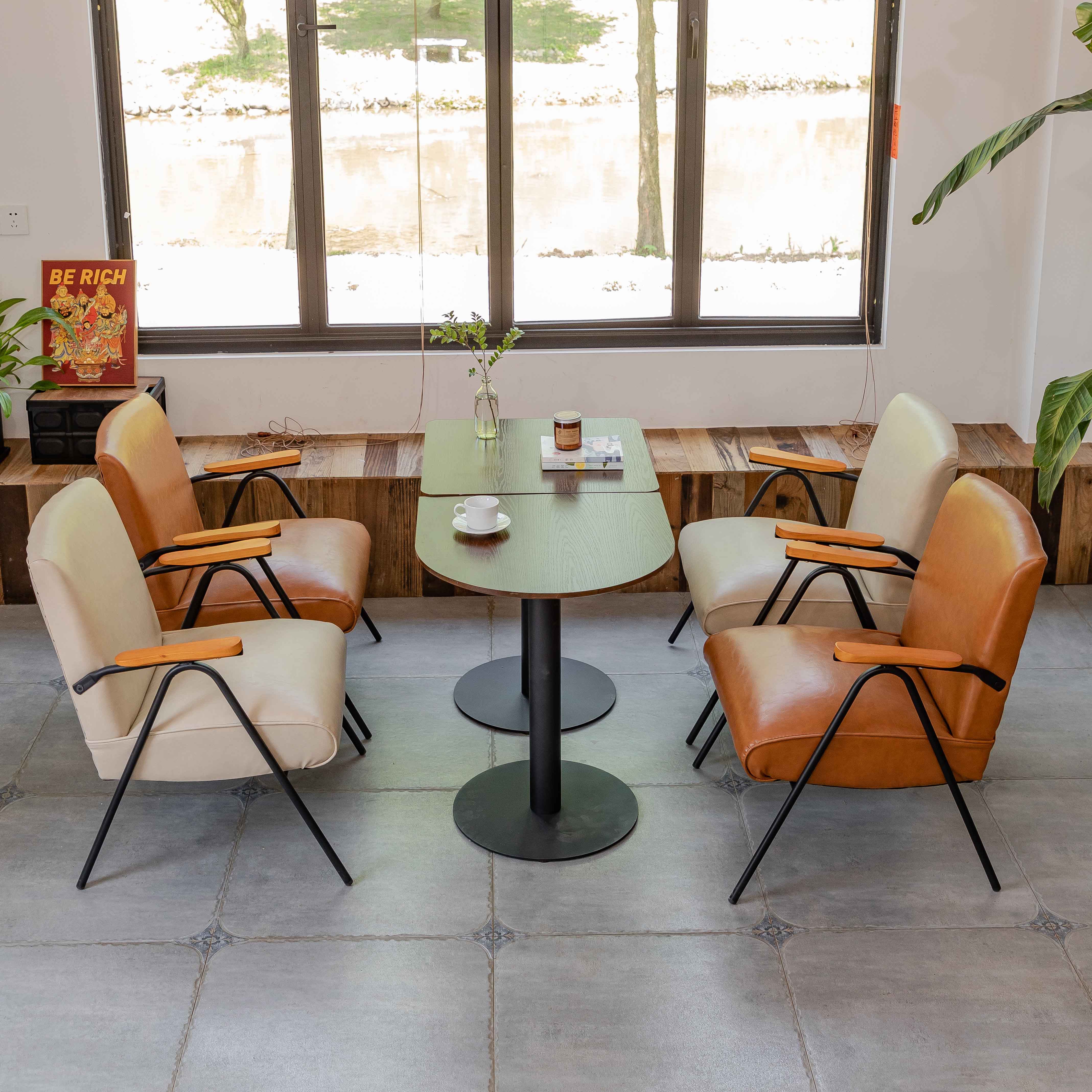 Online milk tea shop tablechairrestaurantCommercial dining chairSoftware Bar Bar Bar Bar Bar Card Coffee Shop