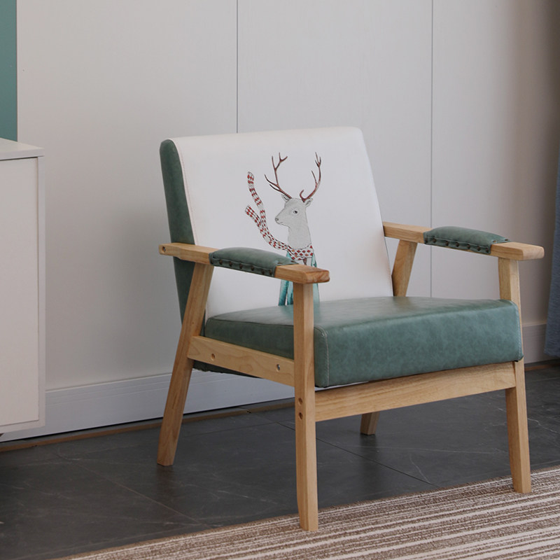 Cartoon net red western restaurant cafe dessert shop milk tea shop table and chair combination retro card seat bar sofa commercial