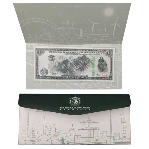[Альбом] Австралия 1 Юань банкнот бизнес-туризм Честные банкноты Двойная скульптура Великая стена P-L1