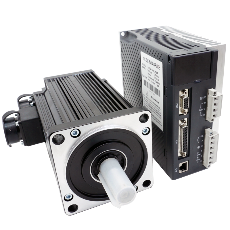 130 servo motor driver set upgrade version with 485 communication interface 3 8kw 2kw factory direct sales