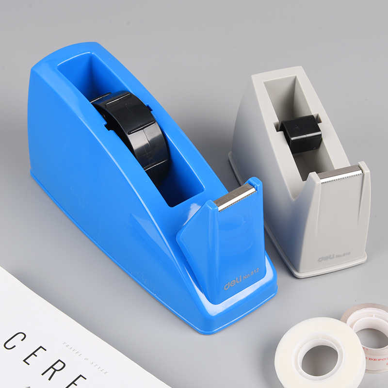 得力胶带座手工diy礼盒包装用胶纸座打包小胶带大中小号切割器办公学生用胶布机胶纸机胶带台胶纸座外卖贴单