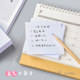 Deli office supplies note paper record paper note paper note box note book simple note book small fresh small book instruction mark message memo paper student stationery wholesale