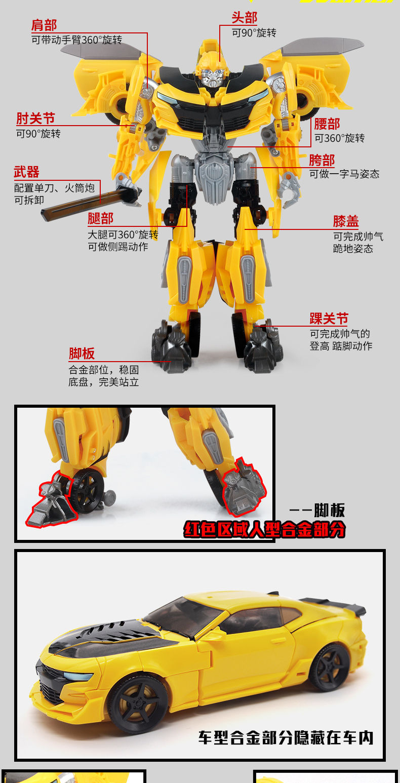 Wei sẽ biến dạng chính hãng đồ chơi King Kong phim Optimus SS05 cột làm bằng tay phiên bản hợp kim mô hình xe người máy - Gundam / Mech Model / Robot / Transformers mô hình gundam trung quốc