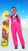 Clearance processing childrens ski pants men and women children Winter thick warm snow pants windproof waterproof leisure increased cotton pants