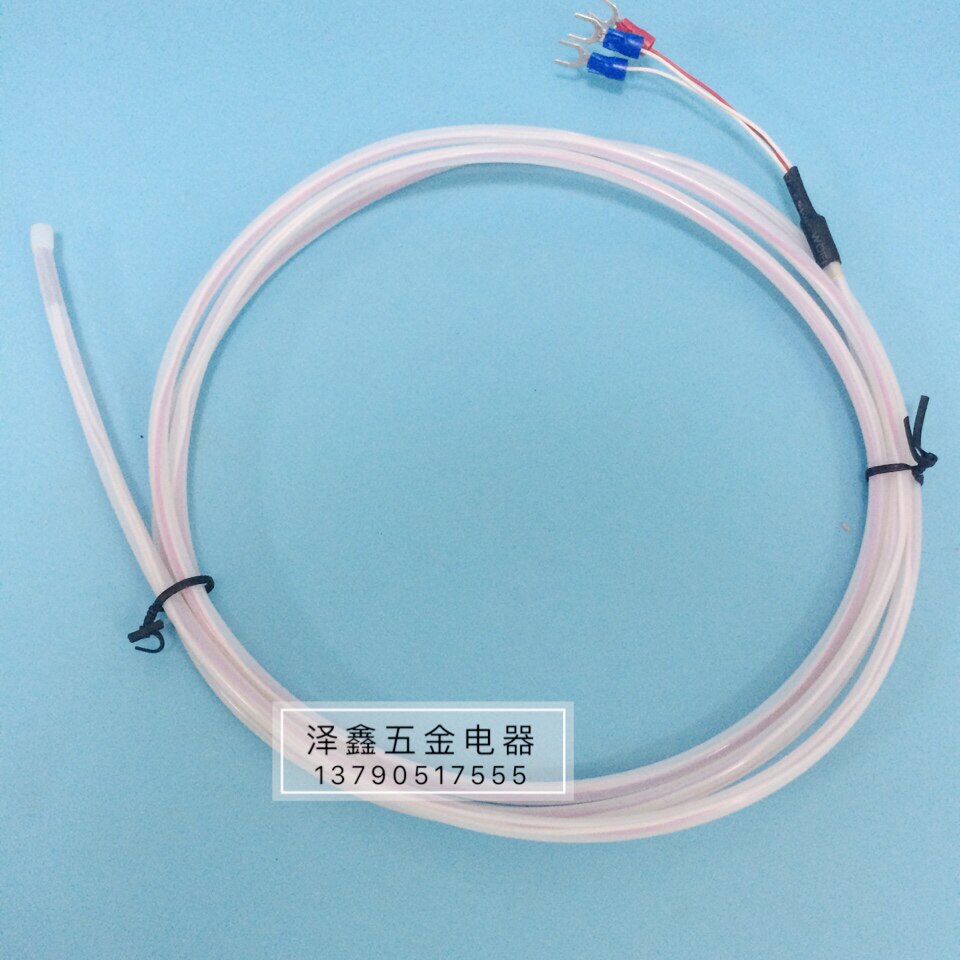 Teflon Waterproof K Thermocouple PT100 Teflon Temperature Control Catch Line Thermal Resistance Catch Line Sensor