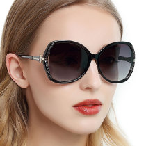 Sunglasses womens fashion anti-UV anti-UV polarized driving windshield elegant decoration 2018 new classic simple