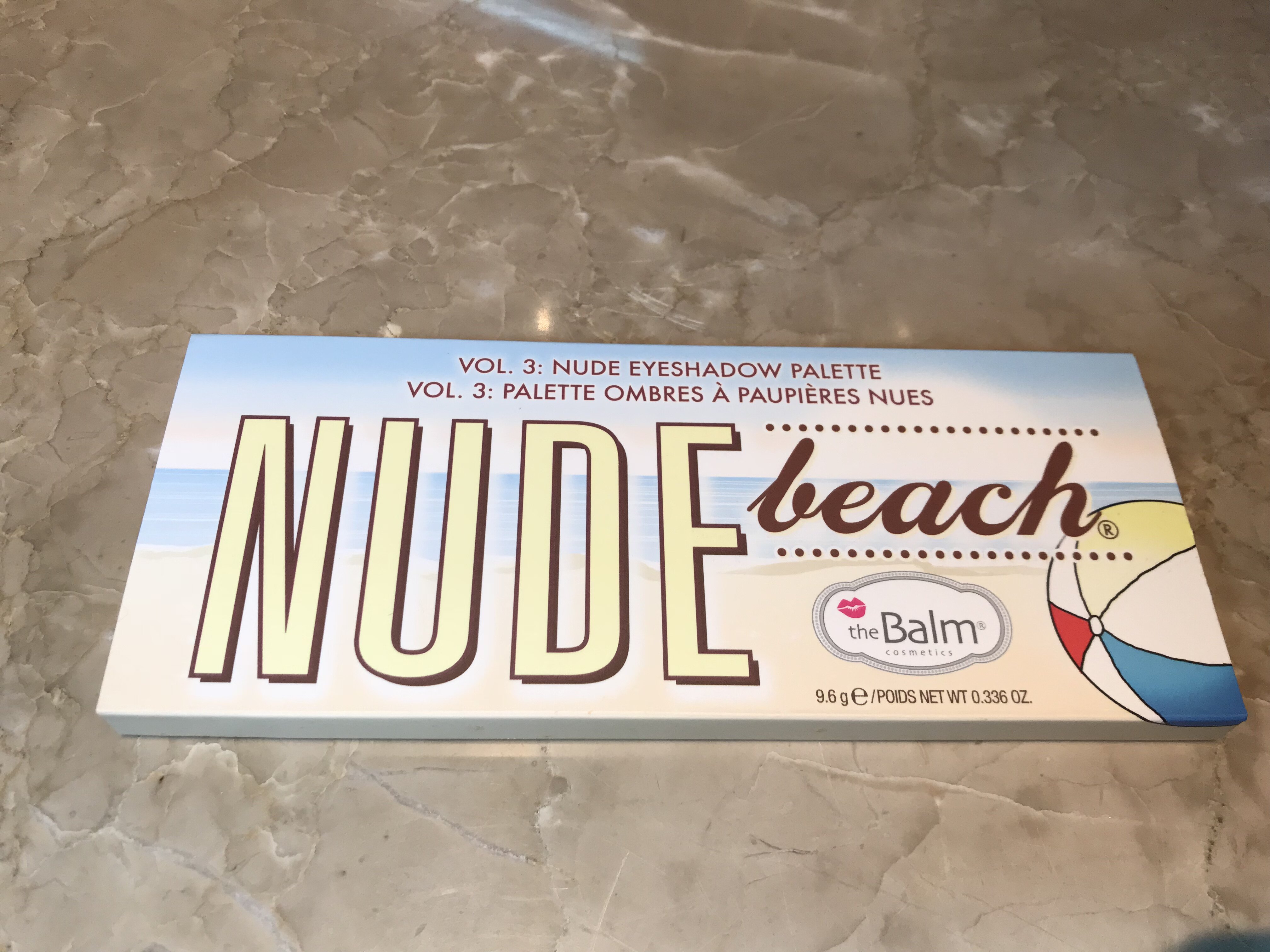 Spot the Balm nude beach tray naked male naked female eye shadow pan 12 color matt pearls earth color not faint