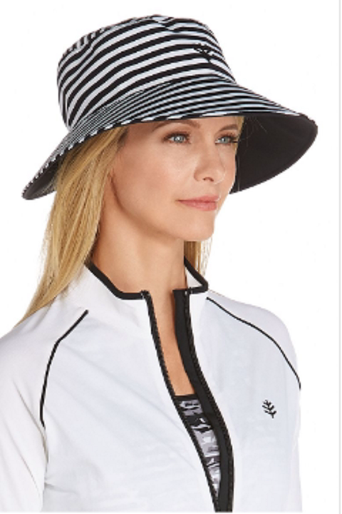 Official Site Coolibar Sun Protection Hat Double-sided Wearable Pool Beach Water-Resistance UVUPF50 02254