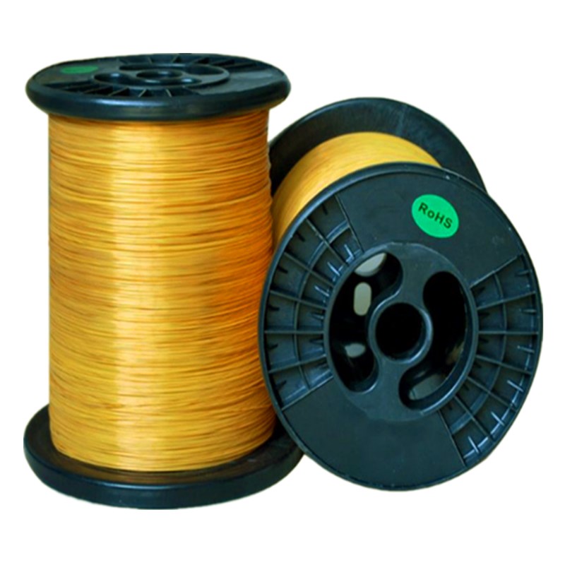 Manufacturers 100 meters square three-layer insulated wire transformer triple conductor flying wire resistant to high voltage and high temperature thin wire copper core wire