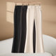 High-waisted fashionable work-style trousers for women to tighten their belly and lift their hips