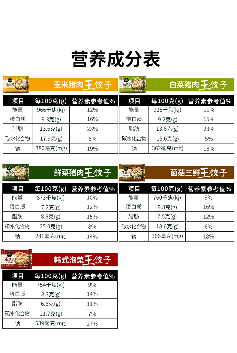 必品阁bibigo王饺子4袋+煎饺4袋