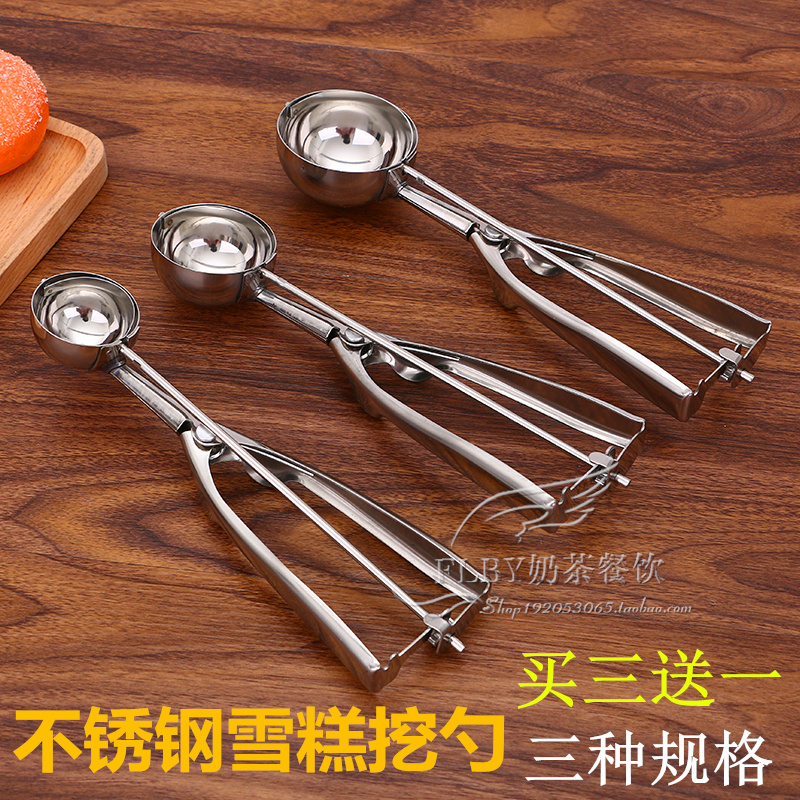 Stainless Steel Ice Cream Scoop Ice Cream Ice Cream Scoop Spoons Scoop ball Scoop Ball spoons