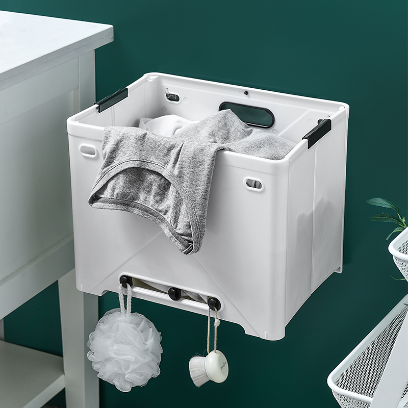 Dirty Laundry Basket Free of perforated Folding Wall-mounted Dirty Laundry Basket Dirty Laundry Basket of Dirty Laundry Lou Home Clothes