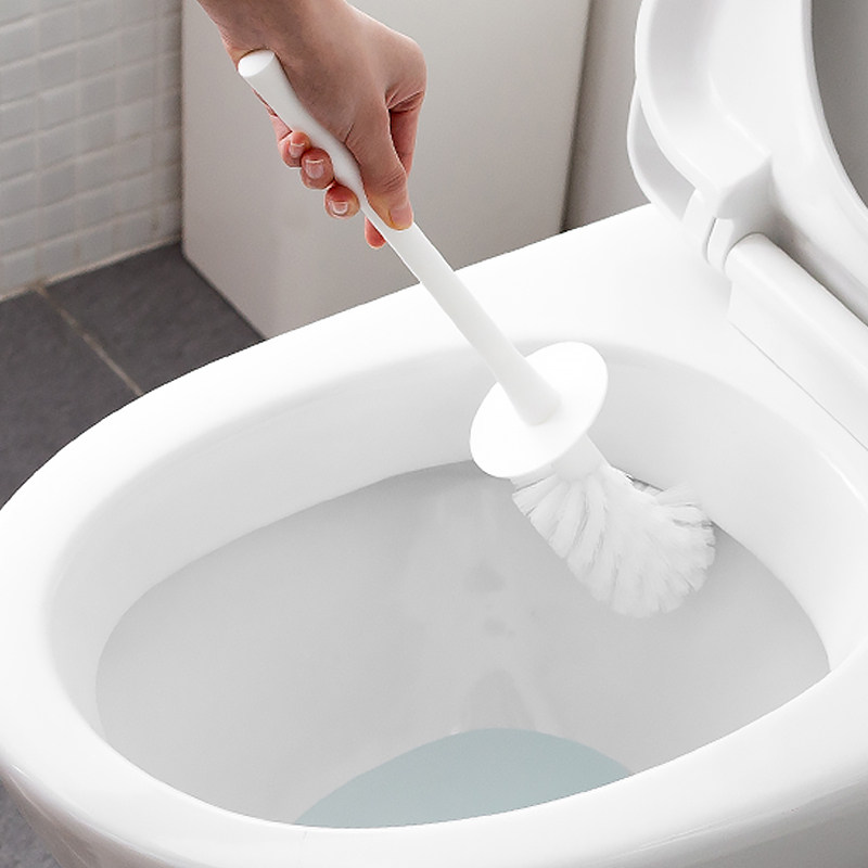 Toilet Brush No Dead Angle Home Free Punch Wash Toilet Brush Wall-mounted Makeup Room Long Handle Toilet Brush Suit God