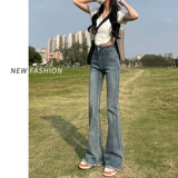 Осенние джинсы, штаны, ретро штаны-клёш, новая коллекция, подходит для подростков