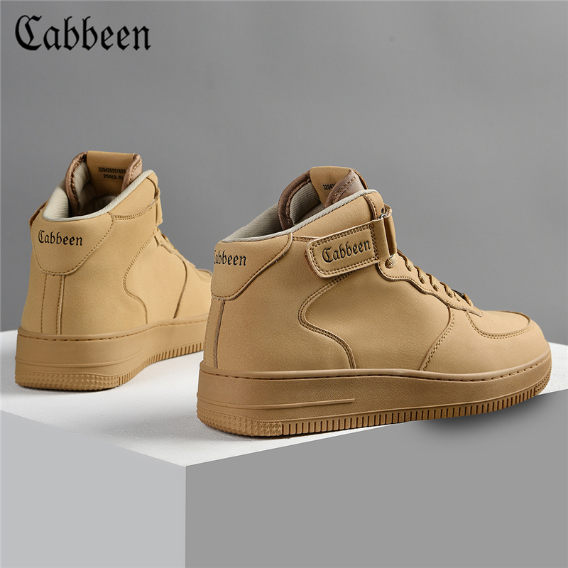 Cabinaj Air Force One men's shoes 2021 new winter high cylinder shoes Men's Korean version Trend shoes sneaker board shoes