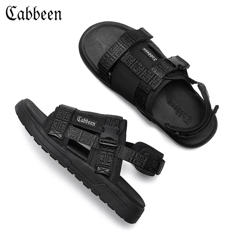 Cabins Summer Beach Shoes Outdoor Sandals Men's Non-slip Soft Bottom 2022 New Trends Casual Outwear Slippers