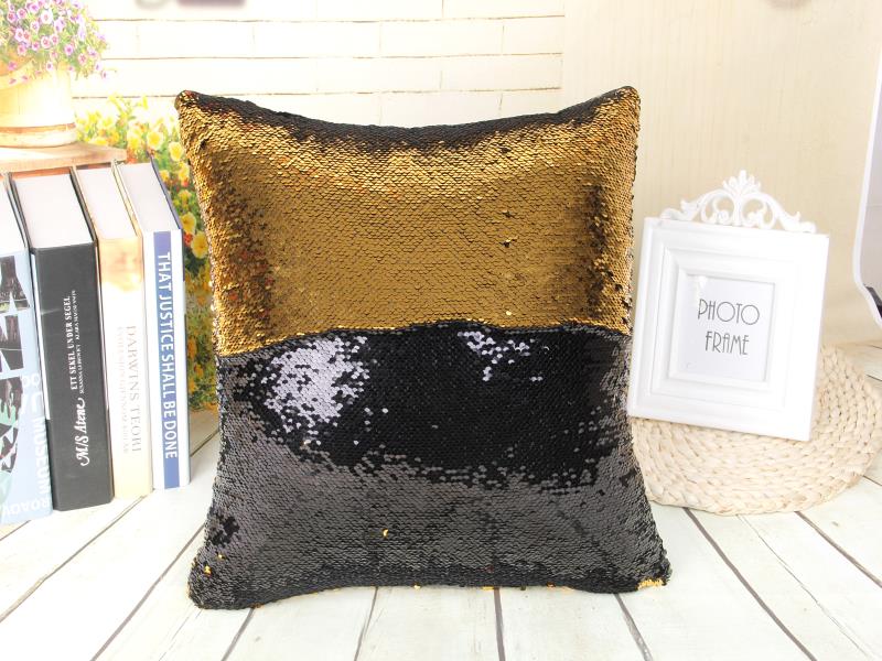 Thay đổi màu sắc DIY ma thuật gối gối xe đệm thanh KTV thời trang sequin gối nhà máy trực tiếp gối tựa sofa