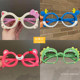 Children's glasses frame without lens sunglasses silicone boys and girls cartoon cute baby toys soft leg girls glasses frame