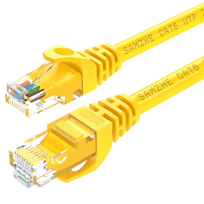 Shanze six types of network cable CAT6 gigabit high-speed network line 6 types of computer TV router connection line 1 m 2 m
