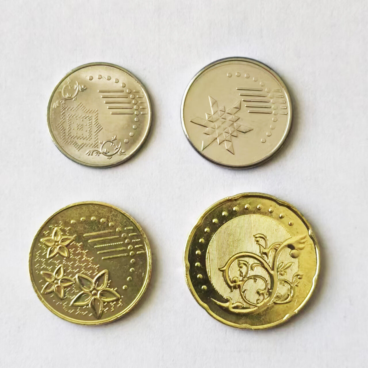 外国钱币收藏马来西亚硬币纪念币4枚一套5-10-20-50分-淘宝网