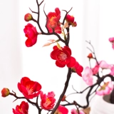 Имитация цветов сливы и ветвей персика, украшения для гостиной, сухие сушеные цветы, бонсай, зимнее сладкое украшение, цветы в горшках, украшение домашнего интерьера, искусственные цветы