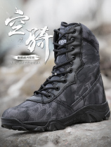 Du Lang Chunqiu Special Forces combat boots Desert Tactical shoes Men Outdoor mountaineering wear-resistant boots ultra-light breathable shoes