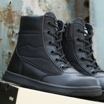 dun lang er tong xue men ultra-light combat boots parent-child shoes Martin boots tactical hiking shoes warm snow boots