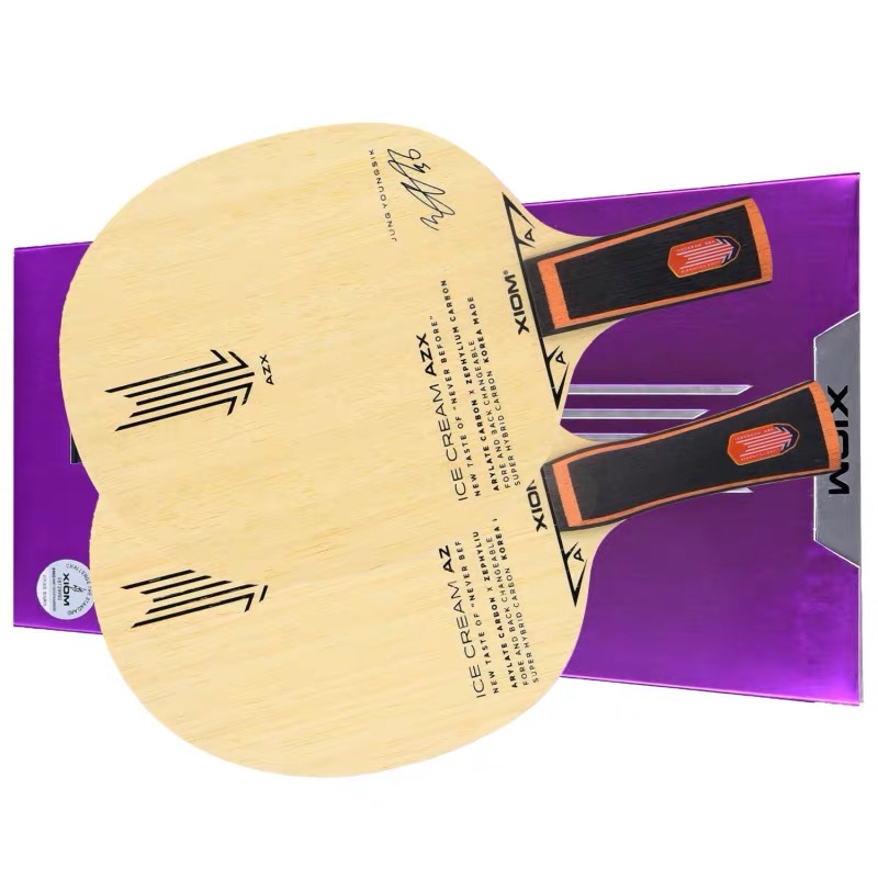 (MY PING PONG) XIOM Arrogance Ice Cream AZX Heterogeneous AZXI Built-in Ice Cream Table Tennis Racket Bottom Plate
