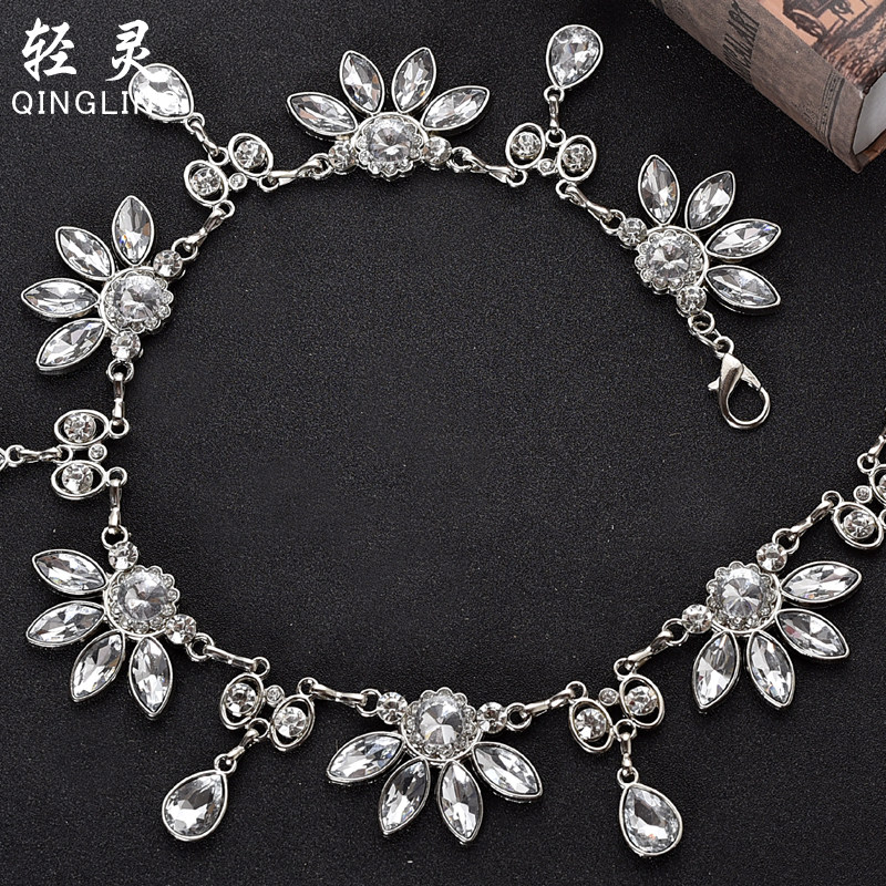 Belly Leather Dance Waist Chain Water Drill 2020 New Beginners Oriental Dance Maple Leaf Chain Lengthened 100 Lapped Sexy Accessories