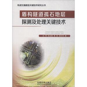 盾构隧道孤石地层探测及处理关键技术 白伟 等 著 专业科技 交通运输 交通/运输 新华书店正版图书籍中国铁道出版社