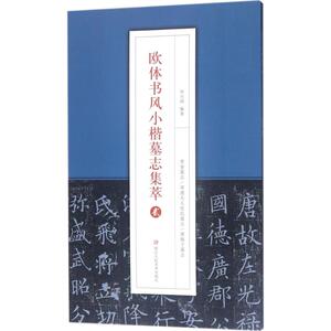 欧体书风小楷墓志集萃 刘天琪 编 艺术 书法/篆刻/字帖书籍 新华书店正版图书籍浙江人民美术出版社