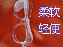 Upper Cloud Card closed protection Soft edge glasses transparent anti-splash anti-dust windproof anti-fog and protection glasses