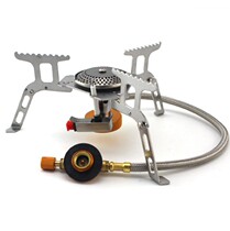 LPG small field stove head outdoor portable windproof gas stove gas stove split camp cooker cooker