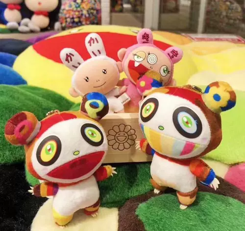 Японская подвеска на солнечной энергии, кукла, брелок, рюкзак, украшение на сумку, подсолнух, панда, подарок на день рождения