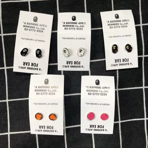 Tide Milo Ape Серьги головы великая обезьяна для отдыха человеческие серьги серебряный серебряный ухо