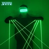 Лазерные перчатки для выступлений, сценические лазерные перчатки, флуоресцентный реквизит для бара, дискотеки, сценический певец, танцевальные светящиеся перчатки