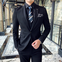 Autumn handsome suit mens suit youth Korean trend students leisure business slim a suit suit jacket