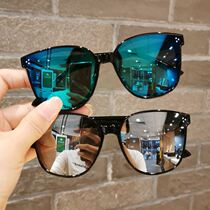 Childrens sunglasses Hipster fashion boy glasses Sunglasses UV protection Baby cool super cool personality Girl handsome